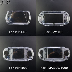 JCD Clear Crystal Protective Case Hard Shell for PS Vita PSV 1000 2000 PSP Go Transparent Protection Cover For PSP1000 2000 300