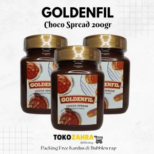Goldenfil Choco Spread 200gr | Selai Coklat Tanpa Crunchy