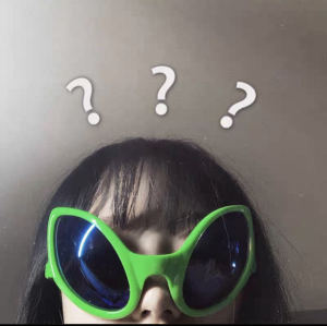 Nicedays🍒Kacamata Alien Festival Bola Bentuk Alternatif Perlengkapan Pesta Kacamata Lucu