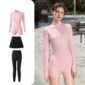 HESDERLBA | Quick-Dry Diving Suit Female Long Sleeve Sun Protection