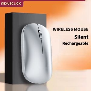 NexusClick Wireless Mouse For Laptop PC 2.4G USB receiver AA Battery Computer Silent Mice Ergonomic Gaming Mouses For Xiaomi Pad