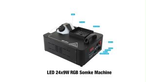 Sistem Fogger Panggung 24 LED Mesin Pembuat Asap Untuk Panggung Konser 1500W