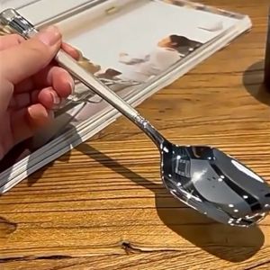 INS Style Cutlery & Korean Style Flatware: Stainless Steel Dining Tea Coffee Mixing Spoon