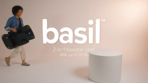 Joie Car Seat Basil™ 2-in-1 Belt Positioning Booster Shale - Dudukan Kursi Mobil Bayi & Anak