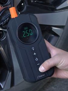 7star 10800mAh 12V Car Jump Starter Air Pump Power Bank Lighting Portable Air Compressor 4 In 1 Cars Battery Starters