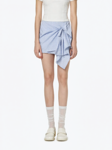 ANN ANDELMAN | Design Striped Half Skirt Set