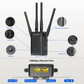 Wavlink AC1200 Dual Band Wireless Range Extender WiFi Repeater Router WPS Button 4 External Antennas. 