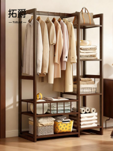 Modern Simple Bedroom Wardrobe Home Use Clothes Storage Cabinet Hat Rack Small Apartment Style 2025 New Popular Model