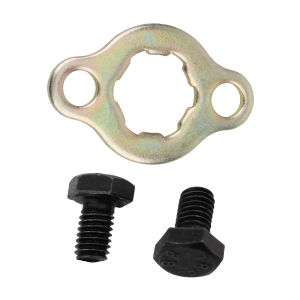 17mm 20mm เครื่องยนต์รถจักรยานยนต์เฟืองโซ่ Retainer แผ่น Locker ปะเก็นสกรูสําหรับ 420 #   428 #   อุปกรณ์เสริมเฟือง