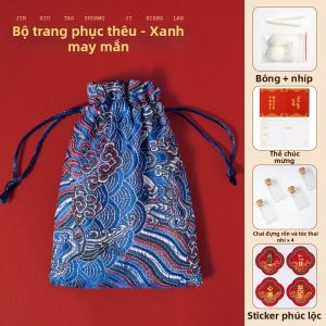 QU RAN | Hộp Lưu Trữ Đồ Kỷ Niệm Dây Rốn Tóc Bé và Răng Sữa