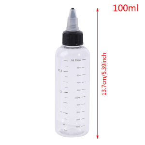 1Pcs 30ml-250ml Plastic PET Juice Liquid Capacity Dropper Bottles Twist Top Cap Tattoo Pigment Ink Containers
