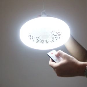 LUCKYLED 30W E27 Ceiling Fan Lamp 30W fan light ceiling fan light invisible fan light siling Cooling fan lampu kipas