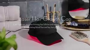 LED Red Light Therapy Cap Hair Growth Helmet Diode LaserHat Light Therapy Cap for Hair Regrowth and Hair Loss Treatment