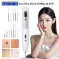 36 Levels Dual Needles Mole Removal Pen Freckle Dark Spot Tattoo Remover Skin Tag Warts Fleshy Nevus Cleaner Plasma Laser Pen. 
