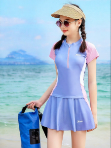 XTEP | Conservative Two-Piece Swimsuit for Girls