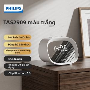 Philips | Đồng Hồ Radio Bàn Đặt Bluetooth
