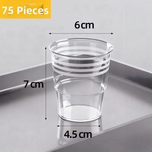 Heat Resistant Transparent Plastic Tea Cup