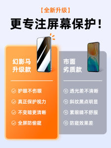 ฟิล์มกระจกนิรภัยแบบเต็มจอ Vivos15 ไร้ขอบสีขาว ป้องกันการมองเห็น ฟิล์มกันรอย ฟิล์มกันรอยแบบใหม่ ป้องกันรอยนิ้วมือ ฟิล์มกันรอยแบบป้องกันการลักขโมย