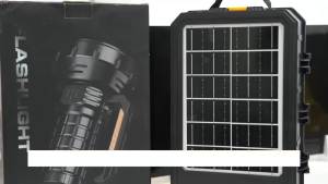 ESMARTER | Đèn Pin Cầm Tay Có Thể Sạc Lại 58000 Lumen Đèn Pin Siêu Sáng Với 16 Bóng Đèn LED Cree XHP50 Dành Cho Các Chuyến Thám Hiểm Ngoài Trời Tìm Kiếm Và Cứu Hộ Săn Bắn
