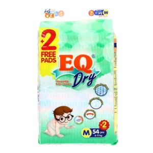 EQ Dry Jumbo Pack Medium 54 - Tape Baby Diapers