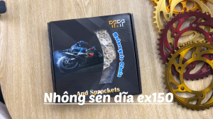 Sên nhông dĩa Exciter150 sên đúc 428HD PLUS. Hàng nhập Thái Lan. THƯƠNG HIỆU AK. Bảo hành 6 tháng. Tây Thành chuyên nsd ex150.