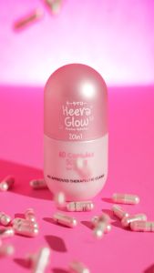 Heera Glow 60 Capsule | Heera Glow 20in1 Whitening Collagen Glutathione Rosehips Centella Asiatica