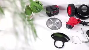 【รับประกัน 5 ปี】เครื่องตัดหญ้า เครื่องตัดหญ้าไฟฟ้า อัพเกรดใบมีดขนาดใหญ่ระดับไฮเอนด์ของเยอรมัน เครื่องตัดหญ้าไฟฟ้าไร้สาย กำจัดวัชพืชกิ่งก้านมีประสิทธิภาพ เปลื่ยนสะอาดอีก Lawn Mower