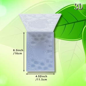 Birthday balloon background 3D embossed folder suitable for DIY scrapbook and card making birthday party decoration craft tool