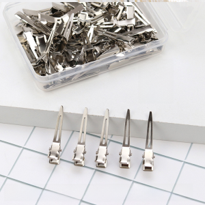 Professional Hair Stylist Mini Sectioning Positioning Clip Hairdressing Duckbill Hair Clips Parting Clamps Bangs Hair Accessories