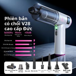 PINANCHUANG | Máy Hút Bụi Không Dây Tự Động Dọn Lông Mèo Nhỏ