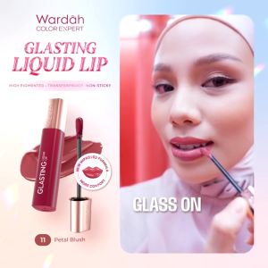 WARDAH Glasting Liquid Lip Vinyl Glossy: Lipstik Awet & Tahan Lama