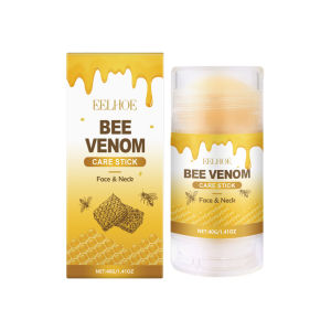 Bee-Venom Neck Care Stick ประกอบด้วยคอลลาเจน Lift & กระชับผิว Lighten คอเส้น Double Chin Moisturizing Beauty ครีมคอ