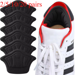 1/3/5Pairs Insoles For Shoes Patch Heel Pads Sport Winter Shoes Pads Back Sticker Adjustable Patches for Sneakers Cushion Insert