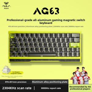 AULA | Full Aluminum Magnetic Switch Gaming Keyboard