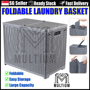 Grey Foldable Laundry Basket | Toy Storage Basket | Kid Toy | Storage Rack | STORAGE | KID STORAGE BASKET | Toy Organizer| Storage Bags | Foldable Laundry Basket | Collapsible Storage | Collapsible Laundry Basket | Toy Basket