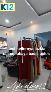 GAMIS WANITA MUSLIM TERRBARU BASIC ABAYA
