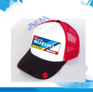 Topi Trucker Jaring Baseball Team Suzuki Racing ecstar