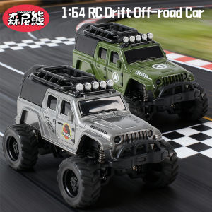 SENNIXIONG 1:64 MINI Alloy RC Off-Road Car All Terrain Vehicle RTR Speed Drift SUV Climbing Truck Toy for Children Holiday Gift