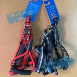 Pet Round Cord Leash with Harness