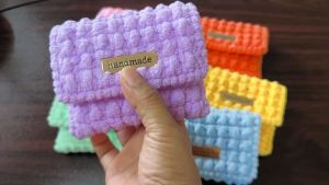 DIY เซ็ตปักกระเป๋าแผ่นเฟรมใบเล็กไหมอูด้ง ห้อยหัวใจ มีอุปกรณ์ครบพร้อมคลิปวิดิโอดูวิธีทำ สุดคุ้ม #DIY#เย็บปักถักร้อย#ฮิตติดกระแส#ปักครอสติส#plastic canvas