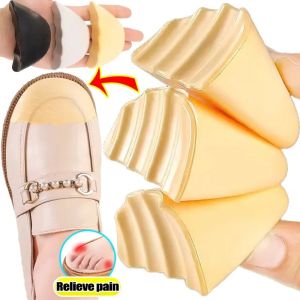 Chống về phía trước trượt đệm bảo vệ ngón chân cuttable PU FOAM Toe phích cắm phía trước gót chân lớn Giày giảm kích thước chèn giày mềm phụ kiện