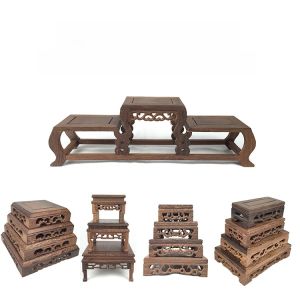 ชิ้นส่วนตกแต่งเครื่องประดับตกแต่งบ้าน ชิ้นส่วนฐานของถ้วยดินเผาสีม่วง ชิ้นส่วนฐานไม้รูปตัว L ชิ้นส่วนตกแต่งบ้านแบบไม่ซ้ำใคร