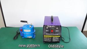 2-in-1 High-Power Vacuum Pump for Vacuum Pumping Exhausting and Pressurizing – Automotive Refrigerant Charging Tool for Freon Addition Suitable for Home Air Conditioner Repairs Power Tools