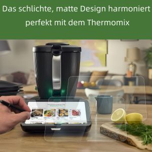 Touch Pen Set w/Holder&1PC High Alumina Tempered Glass Screen Protector Suitable for Thermomix TM6/7 Stylus|Kitchen Accesories