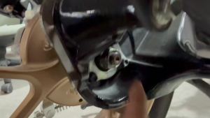 For YAMAHA NMAX AEROX NVX v1 v2 v3 Swing Arm Cover Rear Axle Frame Plug Cover