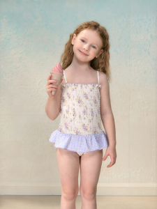 Atlantic Beach | Sweet and Cute Girls One-Piece Swimsuit