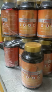 ขมิ้นชัน (Tumerica) 60 caps ผสานกระเทียม พริกไทยดำ ข่า ขิง