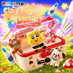 MINGZHUO | Non-toxic Modeling Clay DIY Kit Sculpting Tools Set
