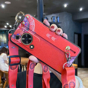 Huawei Enjoy 70S Silicone Phone Case with Lanyard Mens Womens Lens Protection Full Cover Soft Shell Fall Proof GFY Model