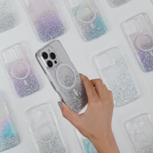 Ốp Lưng SwitchEasy cho iPhone 16 Pro Max / 16 Pro Starfield M 3D Glitter Resin Chống Sốc Thời Trang - HÀNG CHÍNH HÃNG